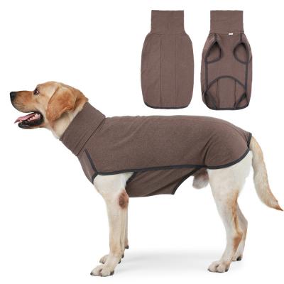 Dog Clothing Warm Home-Based High-Neck Sweater Cotton Garment