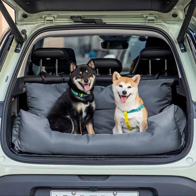 Pet Backseat Travel Bolster Safety Large Car Seat Luxury Pet Bed